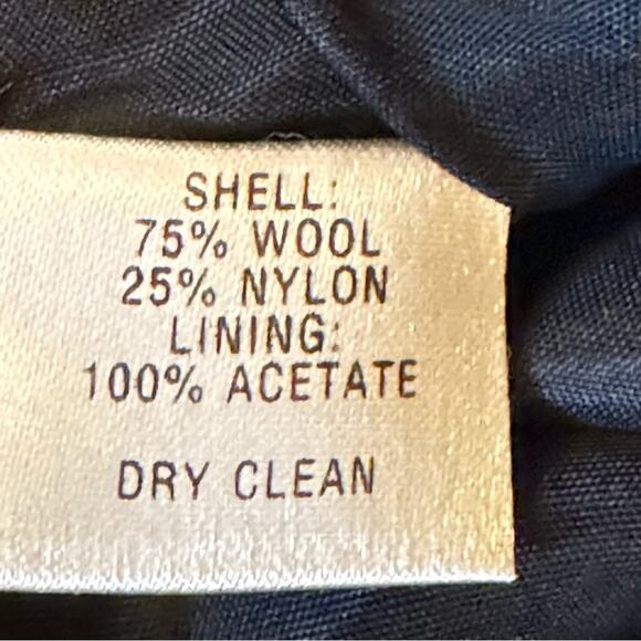 Loft black gray wool blend sleeveless pleated mini dress size 8 petite b25 - Picture 3 of 5